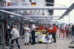 Dienstag vor dem Rennen - Pitwalk