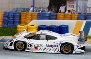 Sieger 1998: Porsche 911 GT1/98 Nr. 26, Modell: Minichamps