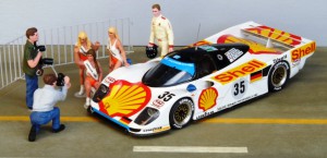 Platz 3 in Le Mans: Porsche 962 GT (Provence Moulage)