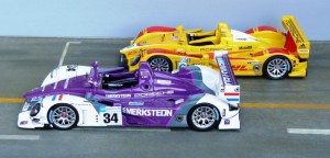 Porsche RS Spyder: Petit Le Mans 2007 (Penske - Modell: Minichamps), Le Mans 2008 (Merkstein - Spark) 