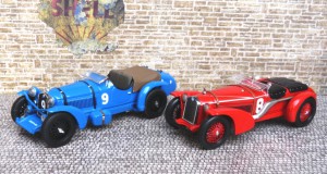 Alfa Romeo 8C 2300, Siege in Le Mans 1932 und 1934 (Modelle: IXO)