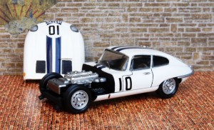 Jaguar E Le Mans 1962 (Modell: Minialux, aus dem Modellmuseum)