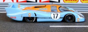 Le Mans 1971: Porsche 917 Langheck, Bell und Siffert (Modell: Minichamps)