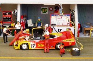 2. Platz in Le Mans 1988: Porsche 962C mit Stuck und Ludwig (Starter)