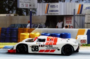 Le Mans 1991: 7. Platz mit dem Joest Porsche 962C (Modell: Spark), Copiloten: Stuck und Jelinski