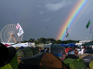 Le Mans 2013: Wetterlaunen über Camping Bleu Nord