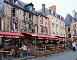 Le Mans 2013, Mittwoch: Dejeuner in der Altstadt