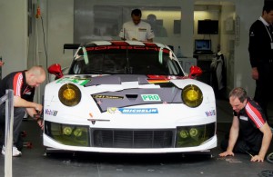 Le Mans 2013, Dienstag, Pit Walk: Der neue Porsche 991 RSR