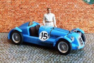 Delage D6-3L Le Mans 1949 (2. Platz), Modell: GCAM (Resine-Bausatz)