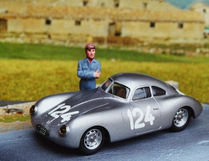 Porsche Typ 64 Mathé, Coppa dÓro delle Dolomiti 1951 (Resine-Bausatz von Vroom)